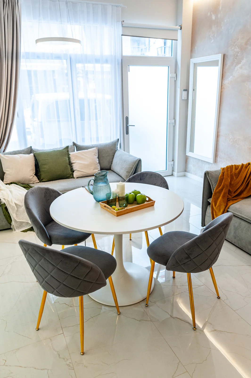 Dining by the window